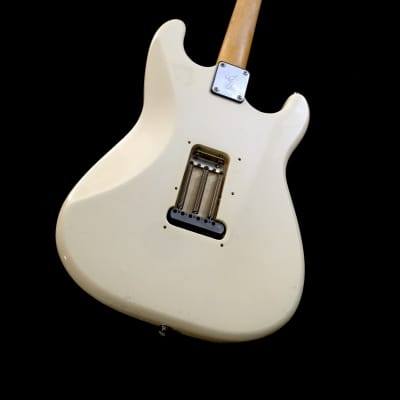 LEFTY! Vintage Fender MIJ ST67 Custom Contour Body Relic Strat Body Hendrix Blonde Guitar CBS Reverse HSC image 21