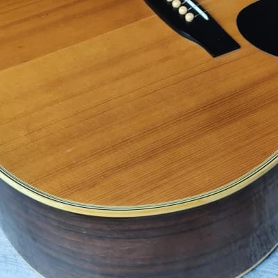 1980's Tokai Cat's Eyes CE-180 Vintage Acoustic Dreadnought Guitar