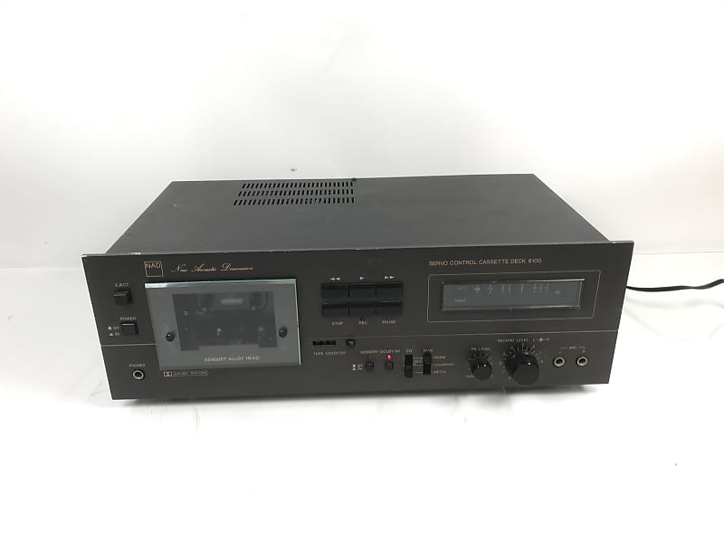 NAD Servo Control Cassette Deck 6100 Reverb