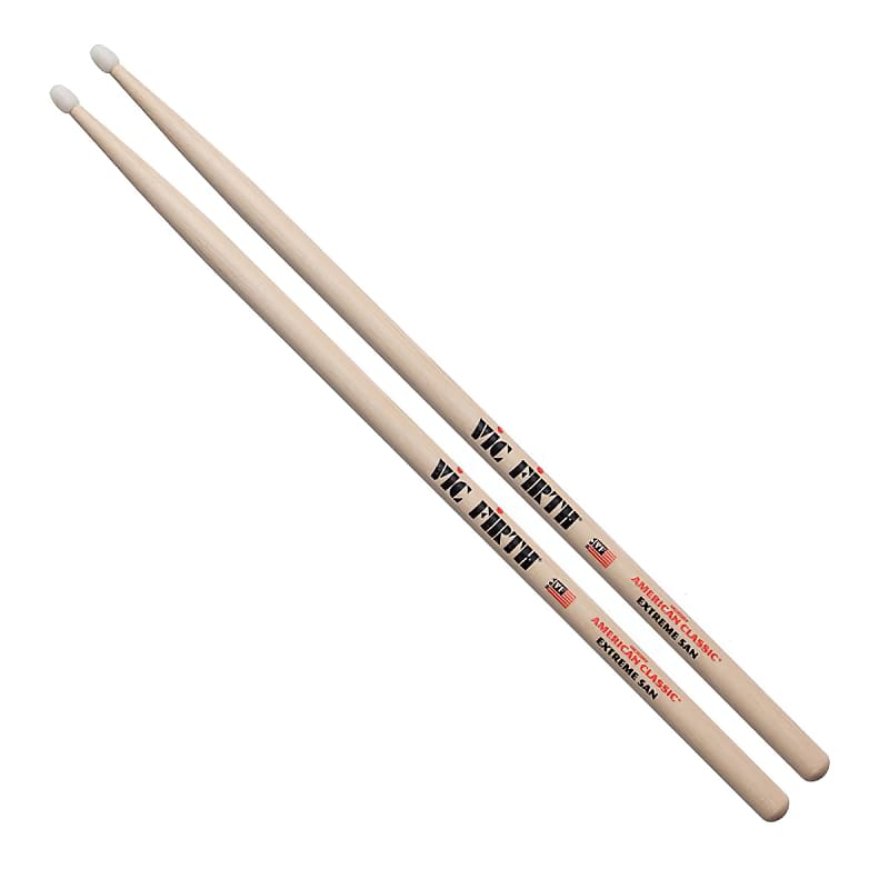 Vic Firth X5A Nylon Tip American Classic Extreme 5A Drumsticks image 1