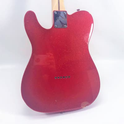 Squier by Fender  Telecaster  Glitter Sparkle Red image 9