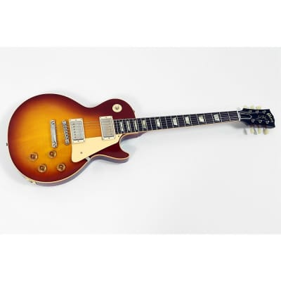 Gibson Custom 1958 Les Paul Standard Reissue VOS Electric Guitar Regular Iced Tea Burst