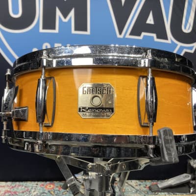Gretsch - 14x5" Renown Maple Snare Drum - Natural Gloss image 4