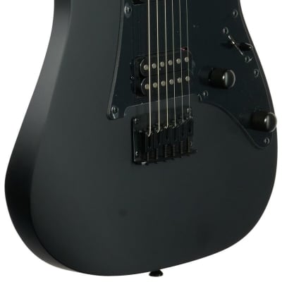 Ibanez GRGR131EX Gio Electric Guitar, Black Flat image 8