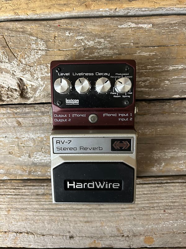 DigiTech Hardwire RV-7 Stereo Reverb