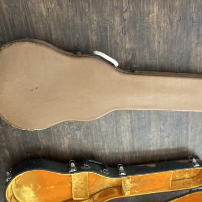 1950’s Gibson Les paul Stone, Geib or possibly Lifton brown Les Paul Case 1955 ? Case 1950’s - Brown pink for sale