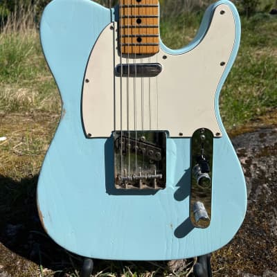Fender Telecaster  1973 daphne blue image 2