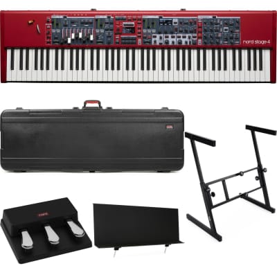 Nord Stage 4 88 Stage Keyboard Stage Deluxe Bundle