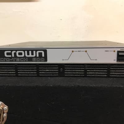 Crown Crown 1200 watt  Micro Tech 600  #A018286/9123 2000 silver for sale
