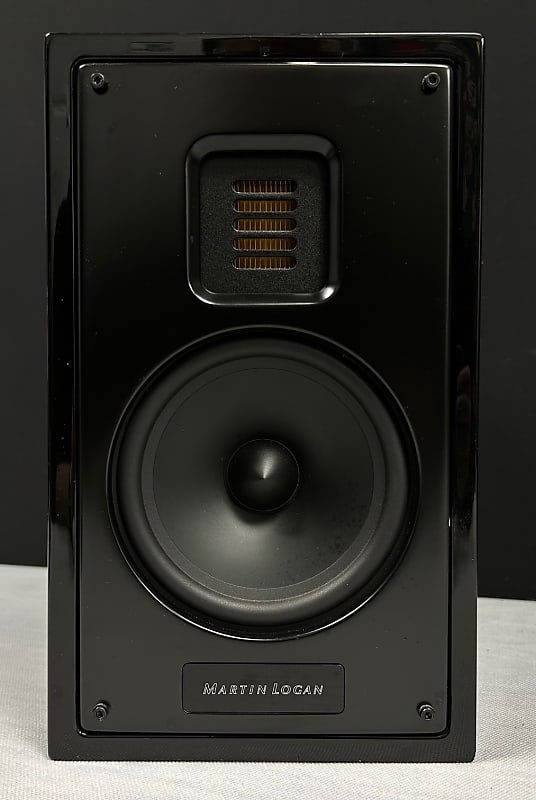 Martin Logan Motion 15 Bookshelf Loudspeaker - Gloss Black  			