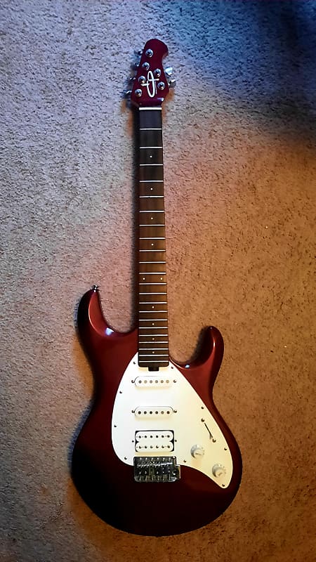 ■OLP MM4 ERNIE BALL Musicman Silhouette Ernie Ball Licensed OLP Music Man Silhouette MM4 - Sparkle