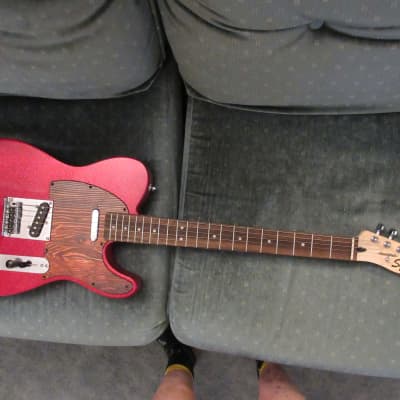 ~Cashified~ Fender Squier Red Sparkle Telecaster image 14