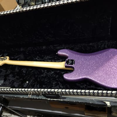 Fender Limited Edition Adam Clayton (U2) Precision Bass - Purple Sparkle image 8