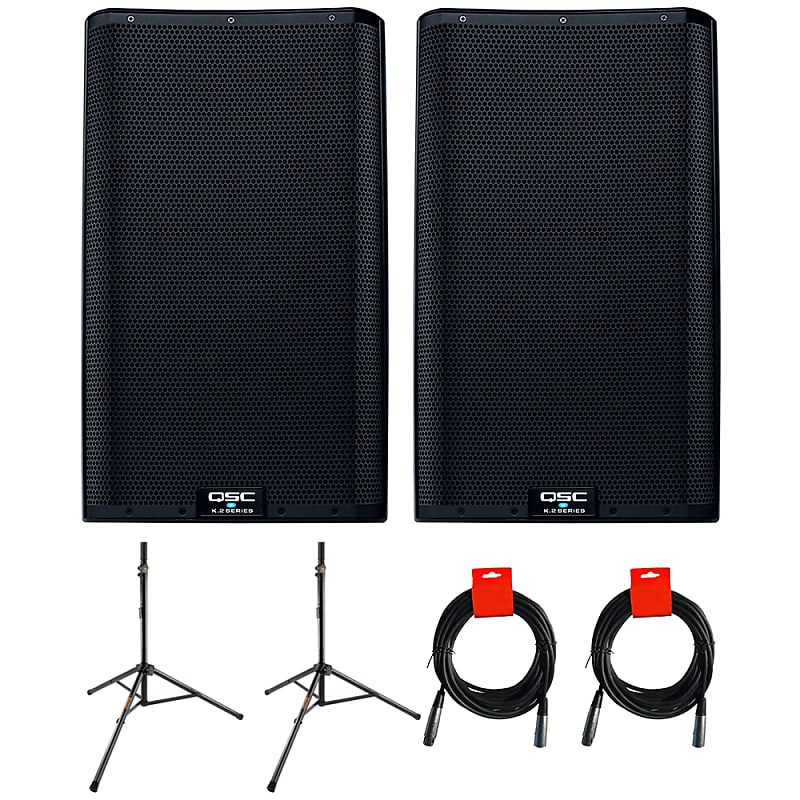 QSC K12.2 Active 12" Powered 2000 Watt Loudspeaker (Pair) | Reverb