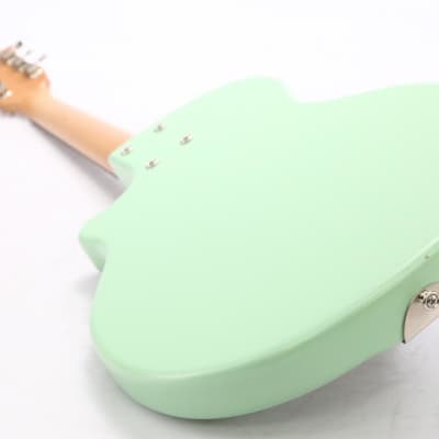 National Reso-phonic Resolectric Res-o-tone Seafoam Green Dobro Guitar w/ Case #50496 image 11