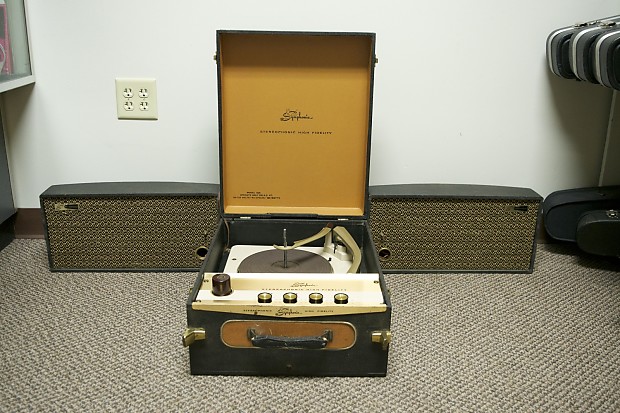 Vintage Symphonic Model 1625 Hi-Fi Turntable/Record Player image 1