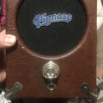 Vintage  Pignose amp red label low serial number for sale