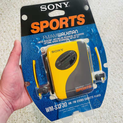 [SEALED] Sony WM-SXF30 Walkman Cassette Player, CuteYellow, Brand New Sealed ! image 2