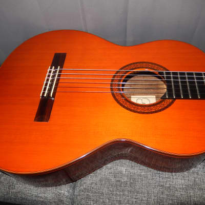 MADE IN 1972 BY TAKAMINE UNDER MASARU KOHNO SUPERVISION - MAJESTIC ARANJUEZ No5 - CLASSICAL CONCERT GUITAR image 8