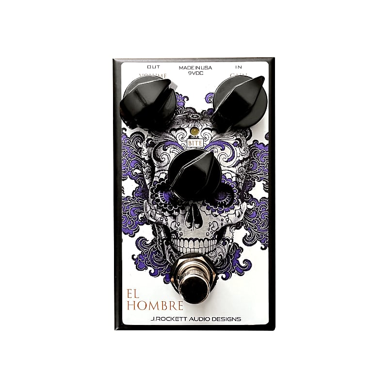 J. Rockett Audio Designs El Hombre Distortion Pedal Reverb