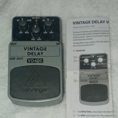 Reverb.com listing, price, conditions, and images for behringer-vd400-vintage-delay
