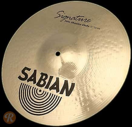 Sabian 13" Signature Dave Garibaldi Jam Master Hi-Hat Cymbals (Top) image 1
