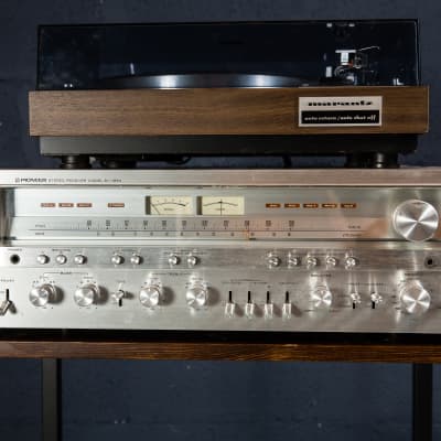 Pioneer sx 1250 1970s silver face | Reverb