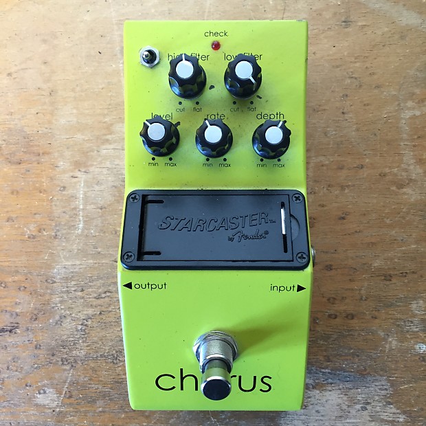 Fender starcaster sale pedal