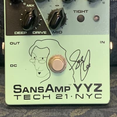 Reverb.com listing, price, conditions, and images for tech-21-yyz-geddy-lee-signature-sansamp