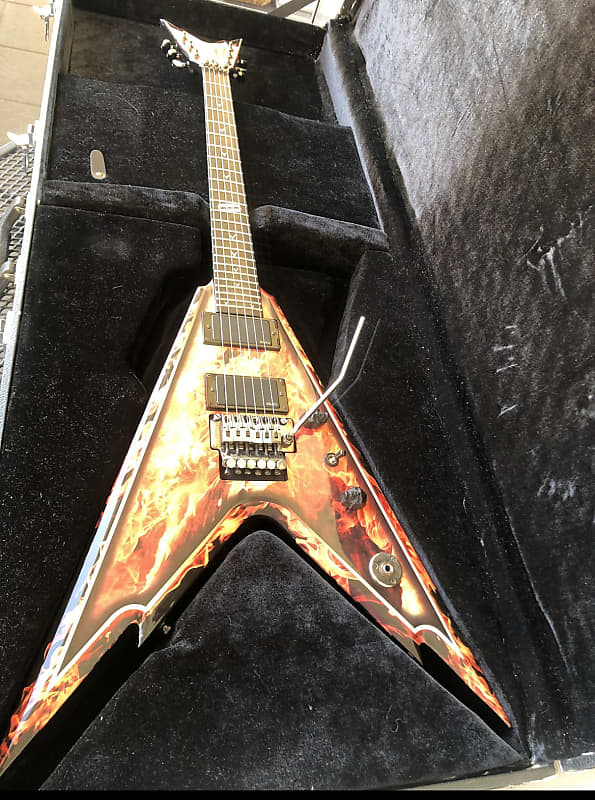 Dean Razorback V 255 Explosion | Reverb UK