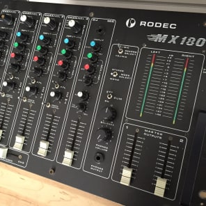 RODEC MX180 DJミキサー【一部不具合あり】 RODEC MX180 DJミキサー【一部不具合あり】 RODEC MX180 DJミキサー