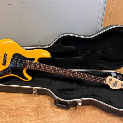 Fender American Deluxe Jazz Bass Ash Butterscotch Blonde 2008 Bass Guitar for sale