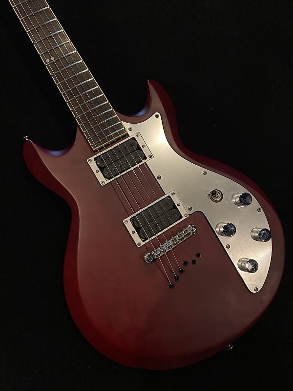 Ibanez AXS32 2003 Dark red stained flat