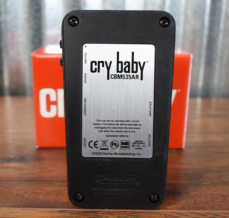 ギター Cry Baby CBM535AR Amazon.com: Briskdrop Dunlop CBM535AR Cry Baby Q Mini Auto