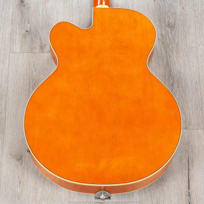 Gretsch G6120T-59 Vintage Select '59 Chet Atkins Guitar, Vintage Orange Stain image 7