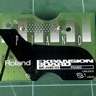 Roland SR-JV80-03 Piano Expansion Board 1990s - Green