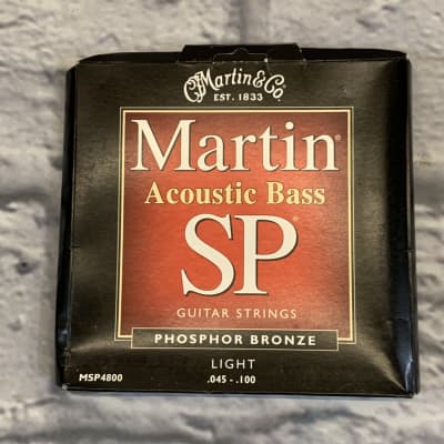 Martin SP Acoustic Bass Phosphor Bronze Light 45-100 Bass Strings image 1