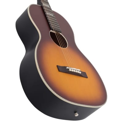 USED Recording King - Dirty 30s Series 7 - RPS-7-TS - Parlor Acoustic-Electric Guitar - Tobacco Sunburst image 3