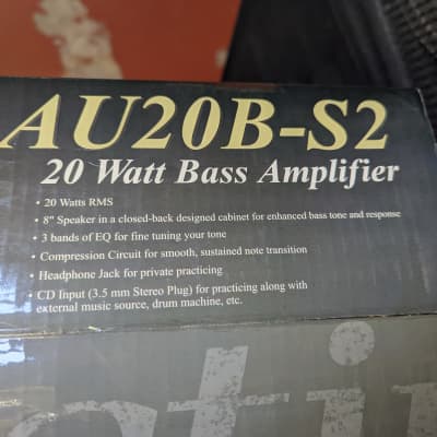 NEW! Austin AU20B-S2 Bass/Keyboard 20 Watt Practice Amp - Warm Vintage Tone! image 5