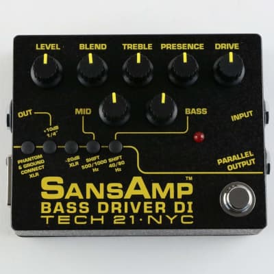 TECH 21 NYC SANSAMP BASS DRIVER DI V2 for sale