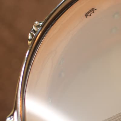 DW 5.5x14 Collector's Maple Vegas Gold Super Solid Snare Drum - SO#1288928 image 6