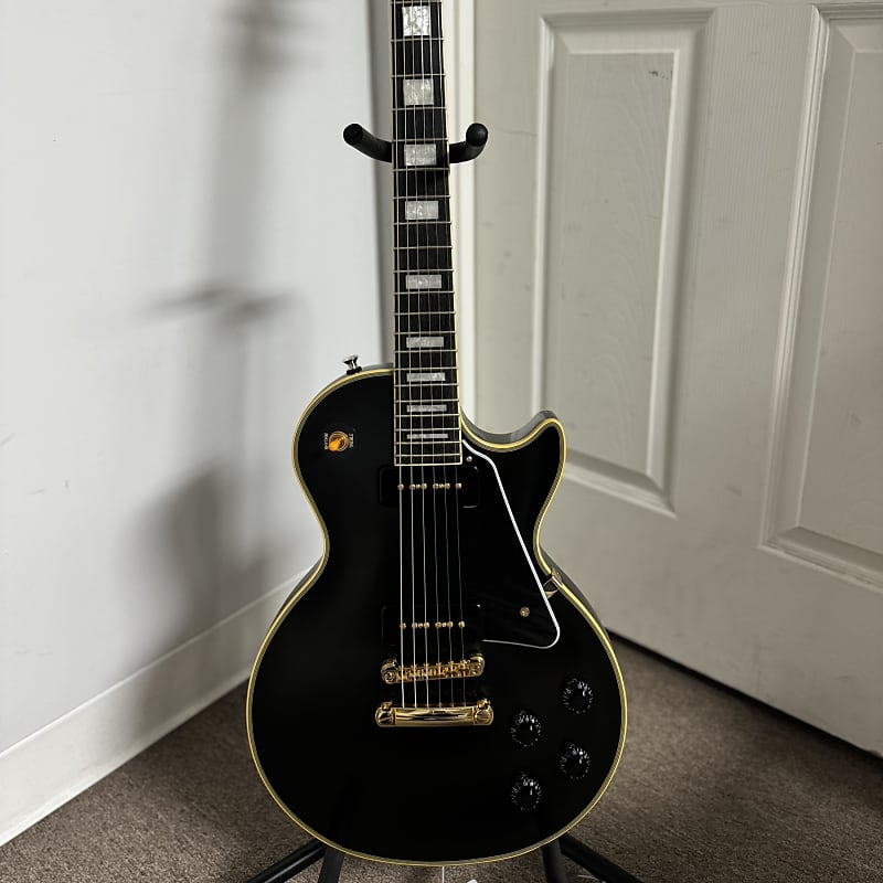 Epiphone Inspired by 1955 Les Paul Custom Outfit Ebony Guitar