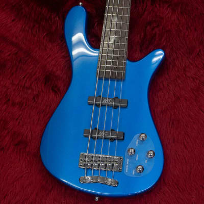 Warwick Rock Bass Streamer LX5 High Polish Metallic Blue #RB K 