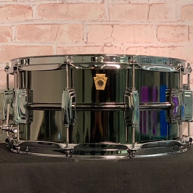 Ludwig LB417 Black Beauty 6.5x14" Brass Snare Drum (Phoenix, AZ) image 1