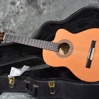 Manuel Rodriguez Model A Cut Cutaway Nylon Classical Acoustic Electric w Hardshell Case & FAST Shipping image 13