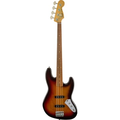 Fender Jaco Pastorius Signature Fretless 4-String Jazz Bass - 3-Color Sunburst image 4