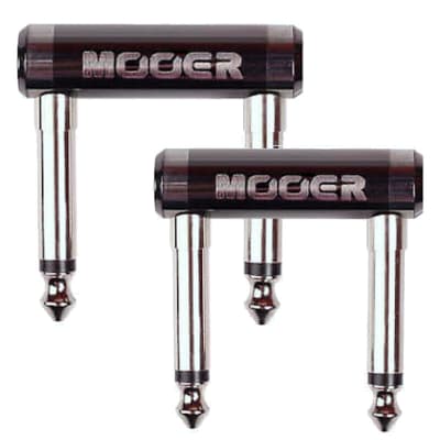 Mooer SPARK PC-U Crank 1/4 TS male to male guitar effect pedal couplers X2 U plug connector ShipFree image 1