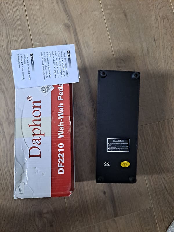 Daphon DF2210 Wah Wah Pedal 2020 Black Reverb