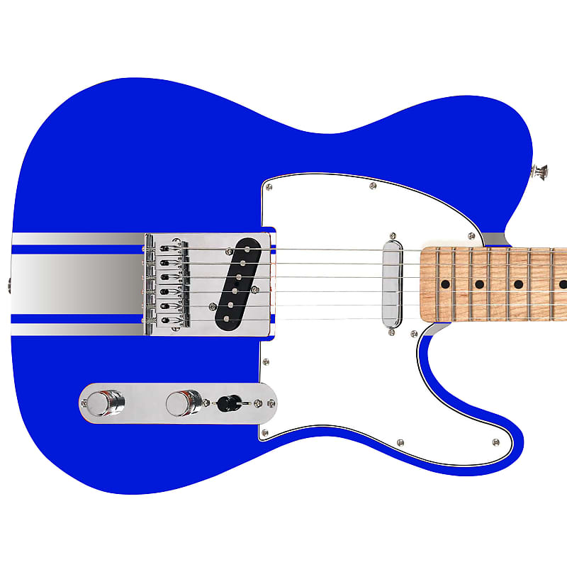 Wide Custom Racing Stripe Decal Stickers for Guitars & Reverb UK