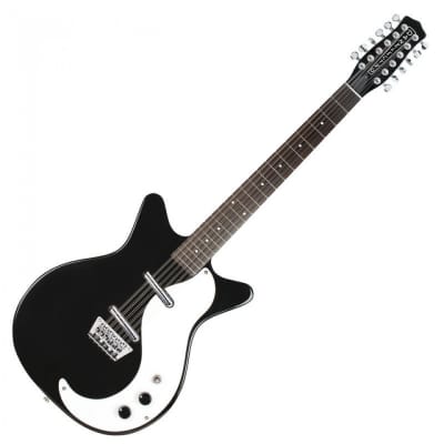 Danelectro '59 12 String Guitar ~ Black image 1